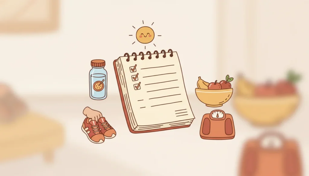 다이어트 체크리스트, 시작 전에 무엇을 준비하면 좋을까 대표 이미지