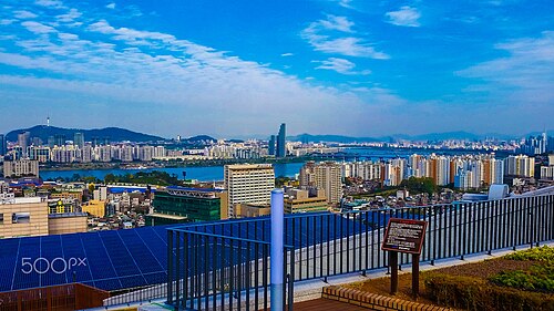 야외로 가고 싶을 때 무난한 서울 나들이 장소 관련 이미지 - Seoul Skies