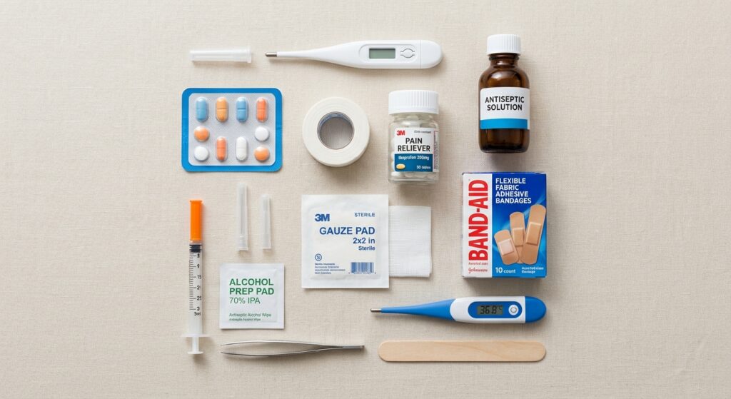 상황별 의료용품 세트 준비물 체크리스트 및 관리 기준 대표 이미지
