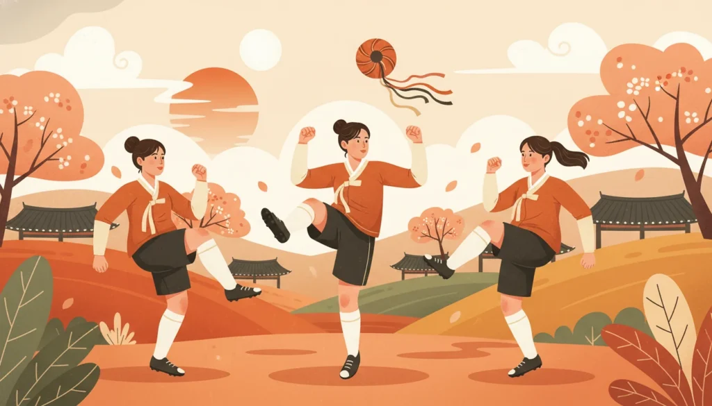 한국 여자 축구와 정보 대표 이미지